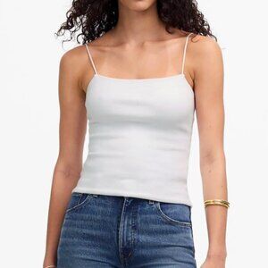 Madewell Squareneck Tank Top Size M